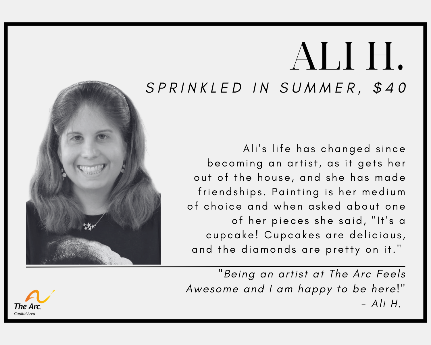 Arc Ambassador: Ali