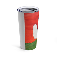 Load image into Gallery viewer, Willie Nelson on a Chicken Tumbler by Davey K.
