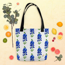 Load image into Gallery viewer, Bluebonnet Tote Bag by Erin R.
