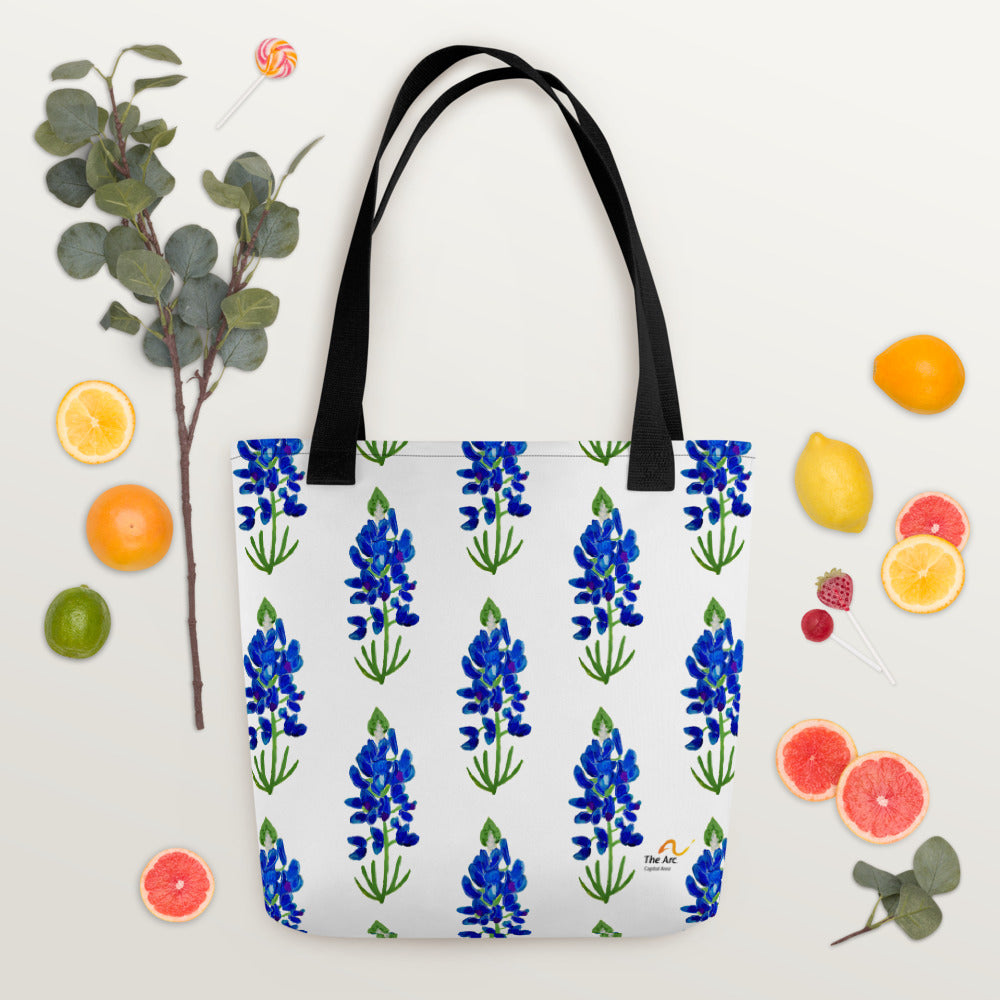 Bluebonnet Tote Bag by Erin R.