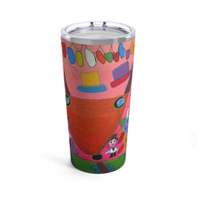 Load image into Gallery viewer, Abstract Longhorn Tumbler by Emily D.
