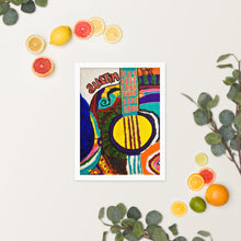 Load image into Gallery viewer, Cool Guitar Framed Poster by Jillian K.
