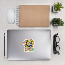 Load image into Gallery viewer, Autism Dog Kiss Cut Sticker by Ariana R.

