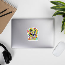 Load image into Gallery viewer, Autism Dog Kiss Cut Sticker by Ariana R.

