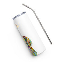 Load image into Gallery viewer, Autism Dog by Ari R. Stainless Steel Tumbler
