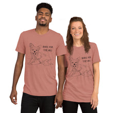 Load image into Gallery viewer, Contour Yorkie Unisex T-Shirt by Gene H.
